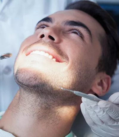 patient receiving dental services at Passes Dental Care